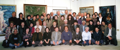 第40回記念光風会神奈川支部展記念写真（2005年）