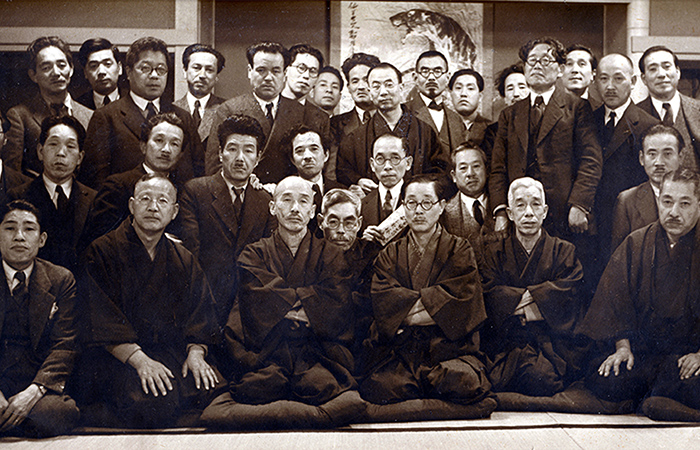 第25回光風會展記念写真（設立会員と評議員）（1938年）