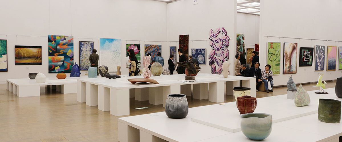 光風会展 会場の様子